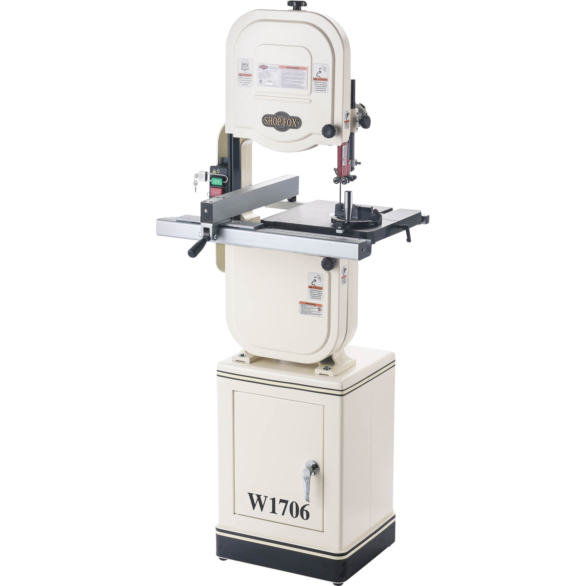 Shop Fox Band Saw - 14in., 1 HP, Cast Iron Frame, Model# W1706